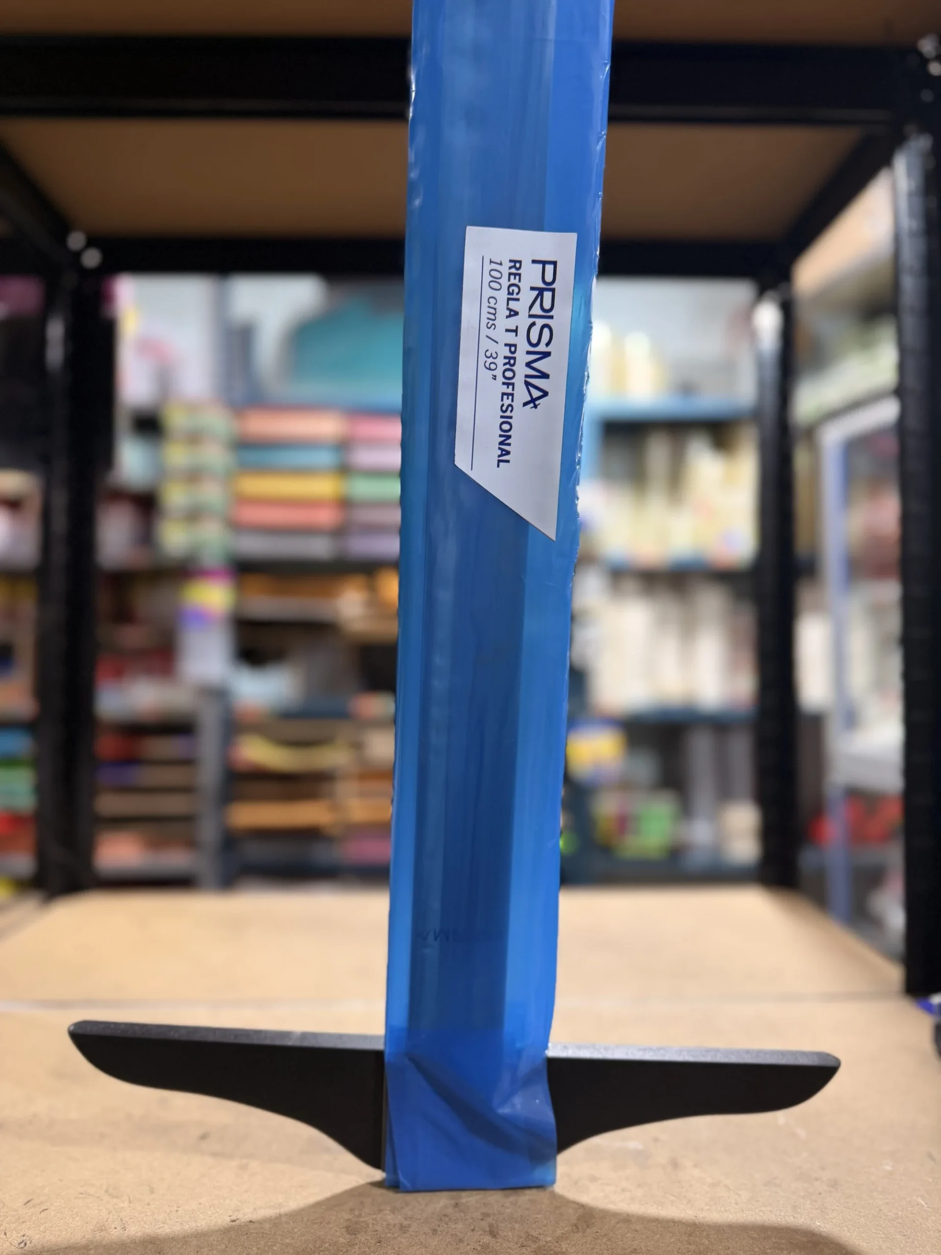 Regla T prisma madera 100cm/39″