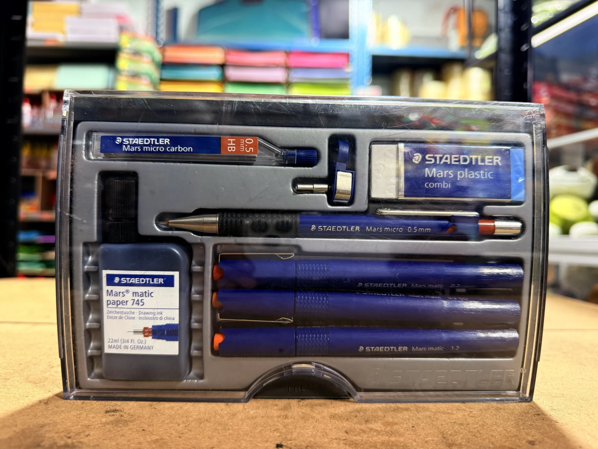 Juego Estuche de rapidografo STAEDTLER de 3 unidades