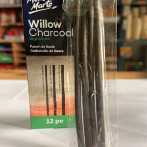 Carboncillo de sauce natural x 4 unidades Mont Marte