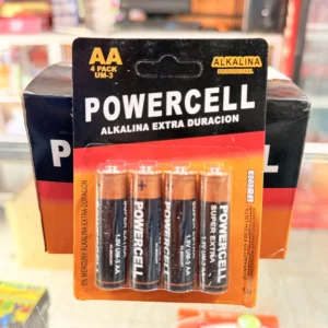 Bateria en carton aa 4 pack powercell
