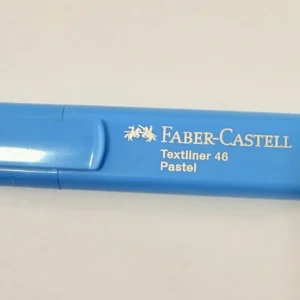 Resaltador pastel azul cielo Faber castell