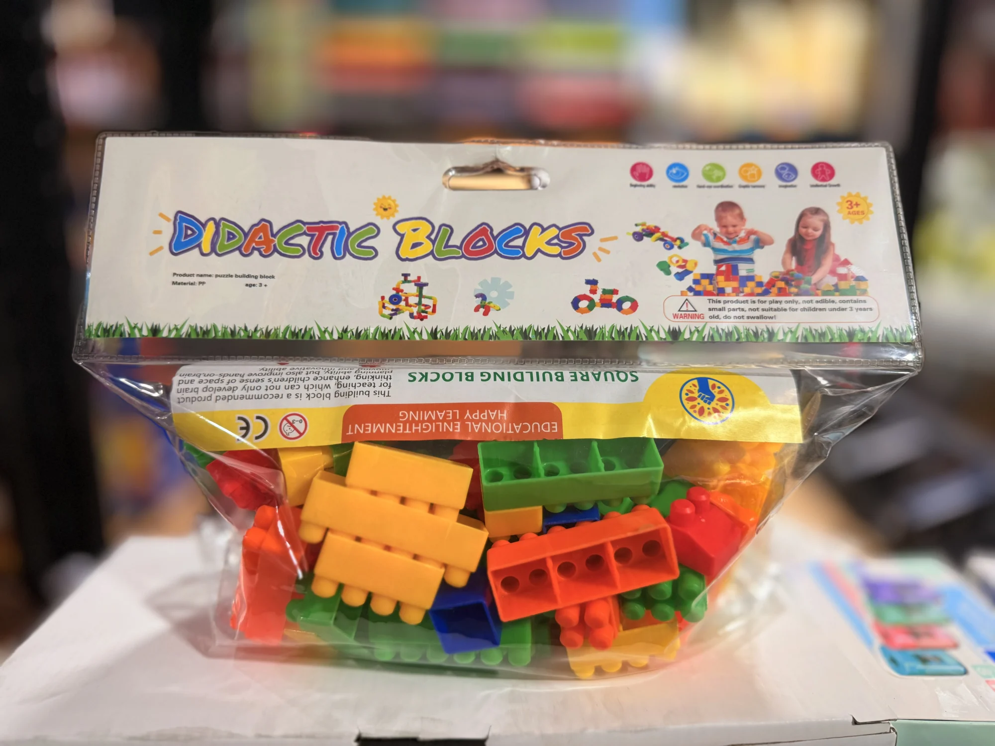 Lego didactic blocks