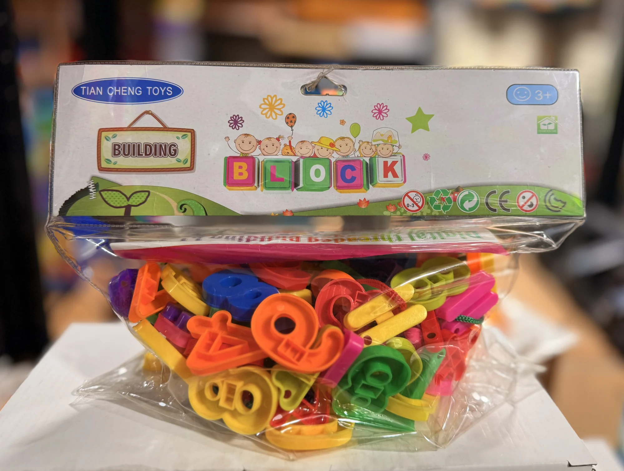 Lego de numeros en bolsa tian cheng toys