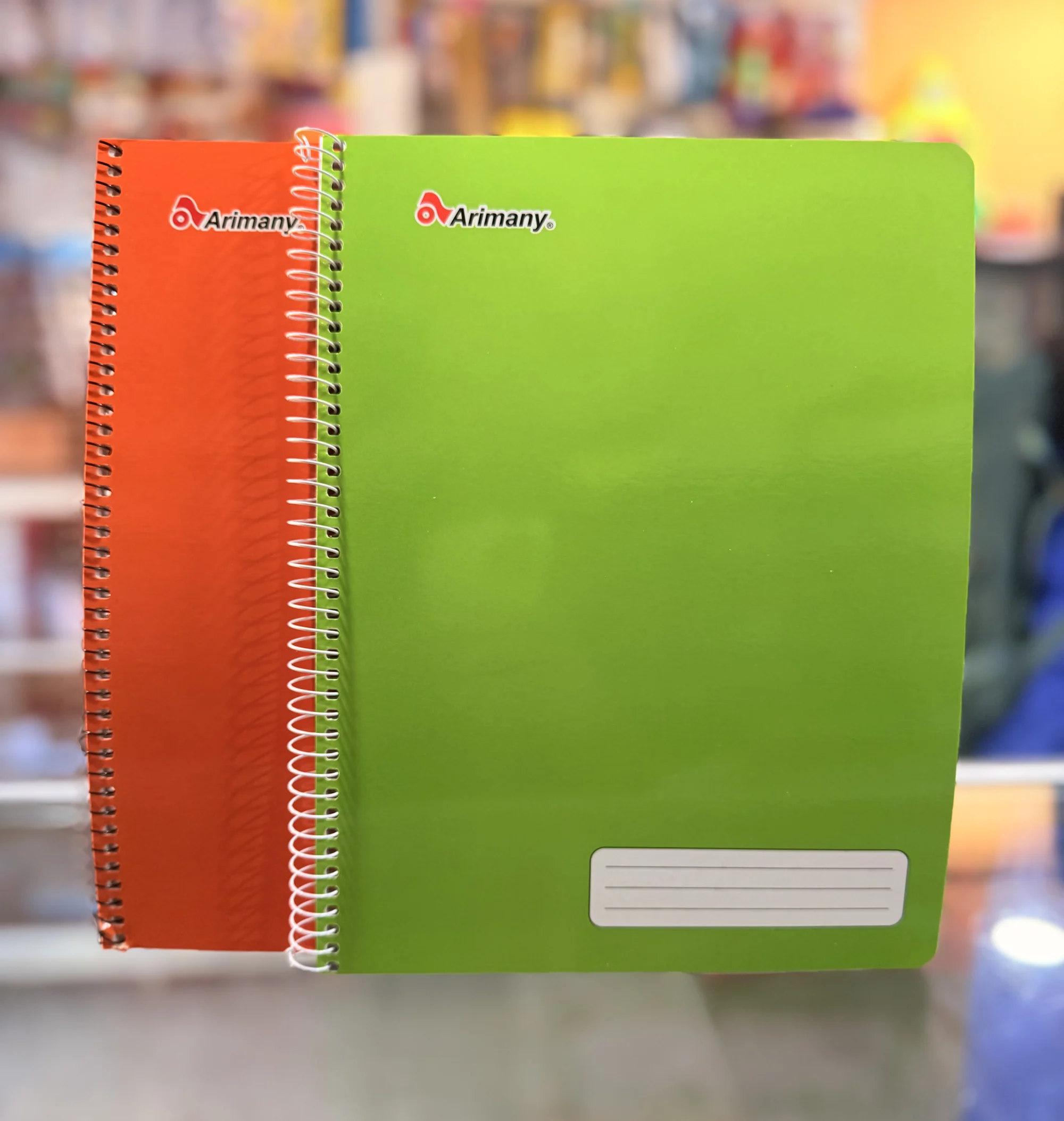 Cuaderno espiral cuadros 100 hojas arimany