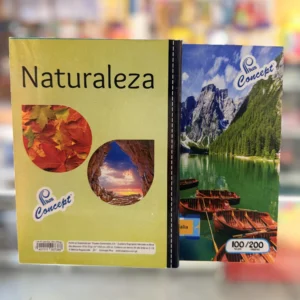 Cuaderno engrapado cuadro pequeño 100 hojas concept