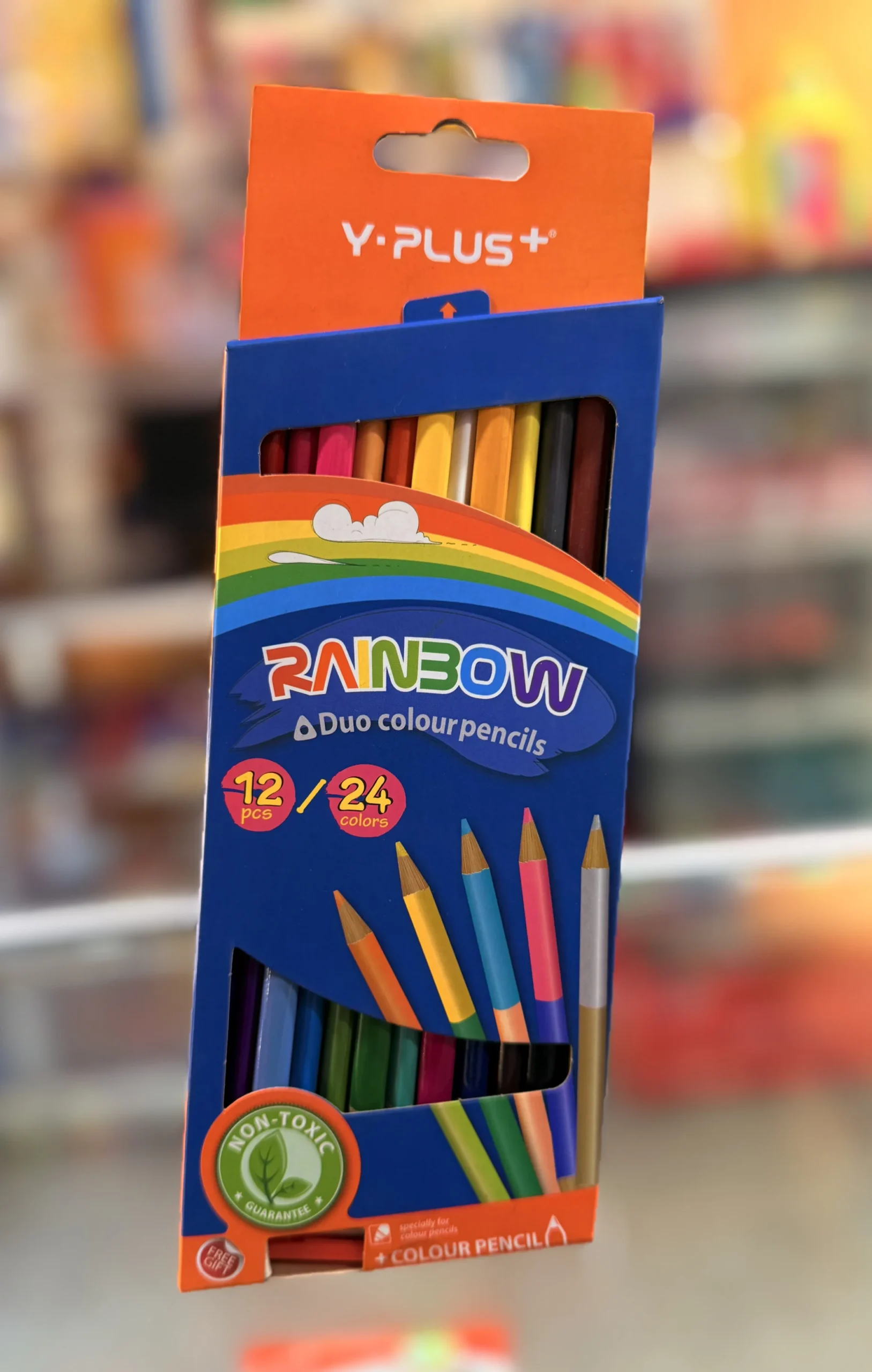 Crayon de Y-plus 24 colores Duo PC120900