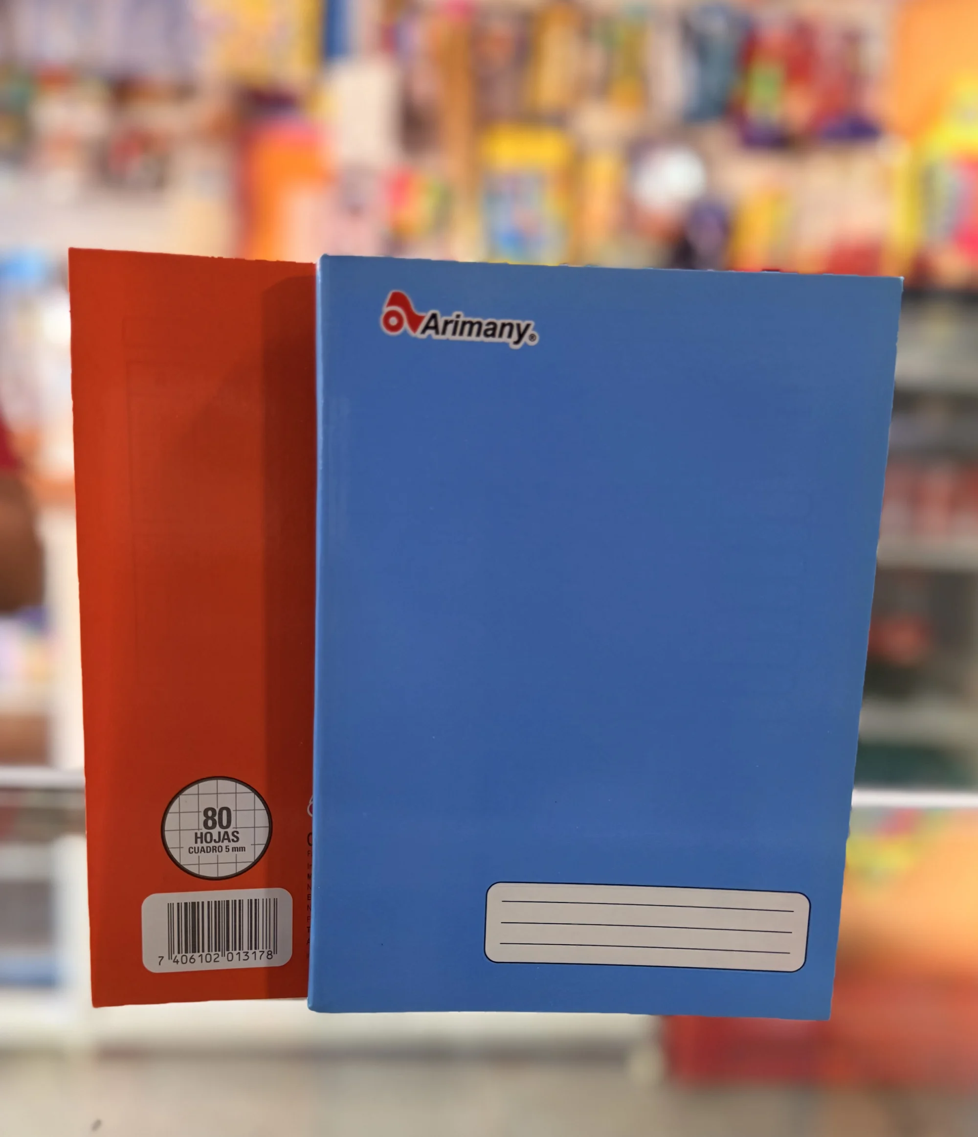 Cuaderno engrapado 80 h cuadro pequeño Arimany