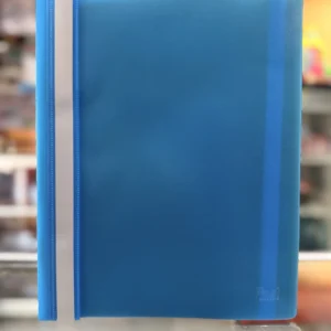 Folder plastico carta azul