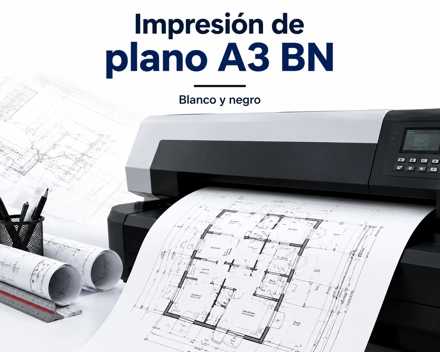 A3 blanco y negro