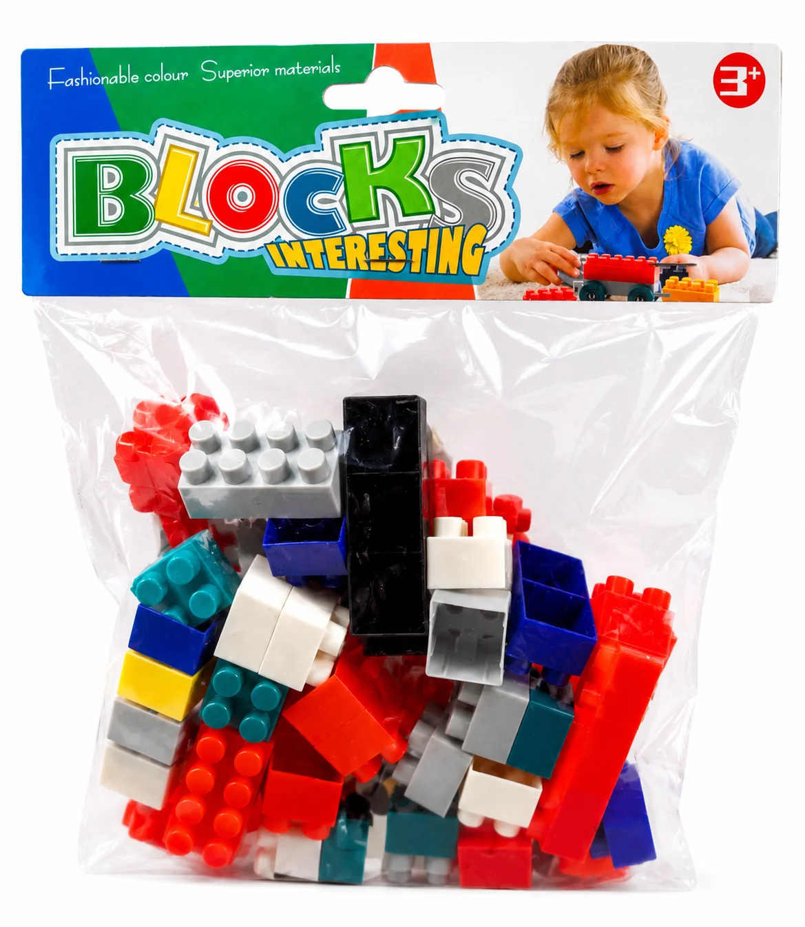 Lego peueño en bolsa blocks interesting