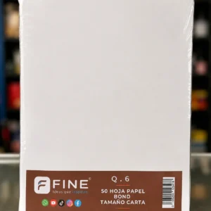 50 hojas Bond CARTA