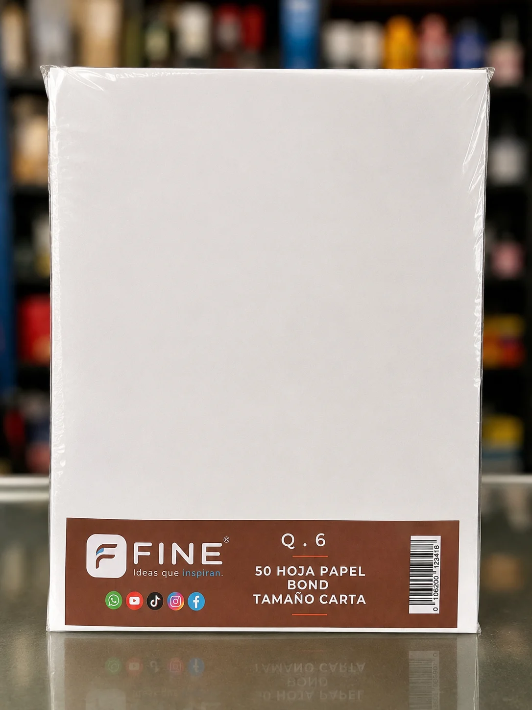50 hojas Bond CARTA