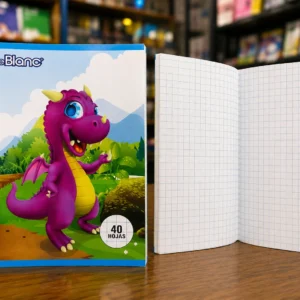 Cuaderno engrapado 40 h cuadros