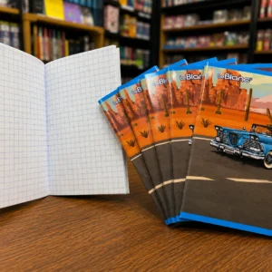 cuaderno engrapado 100 hojas cuadros