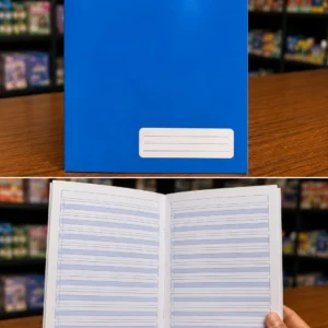 Cuaderno engrapado 80 hojas doble linea arimany