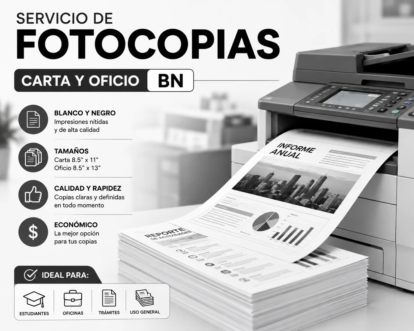 Fotocopias BN