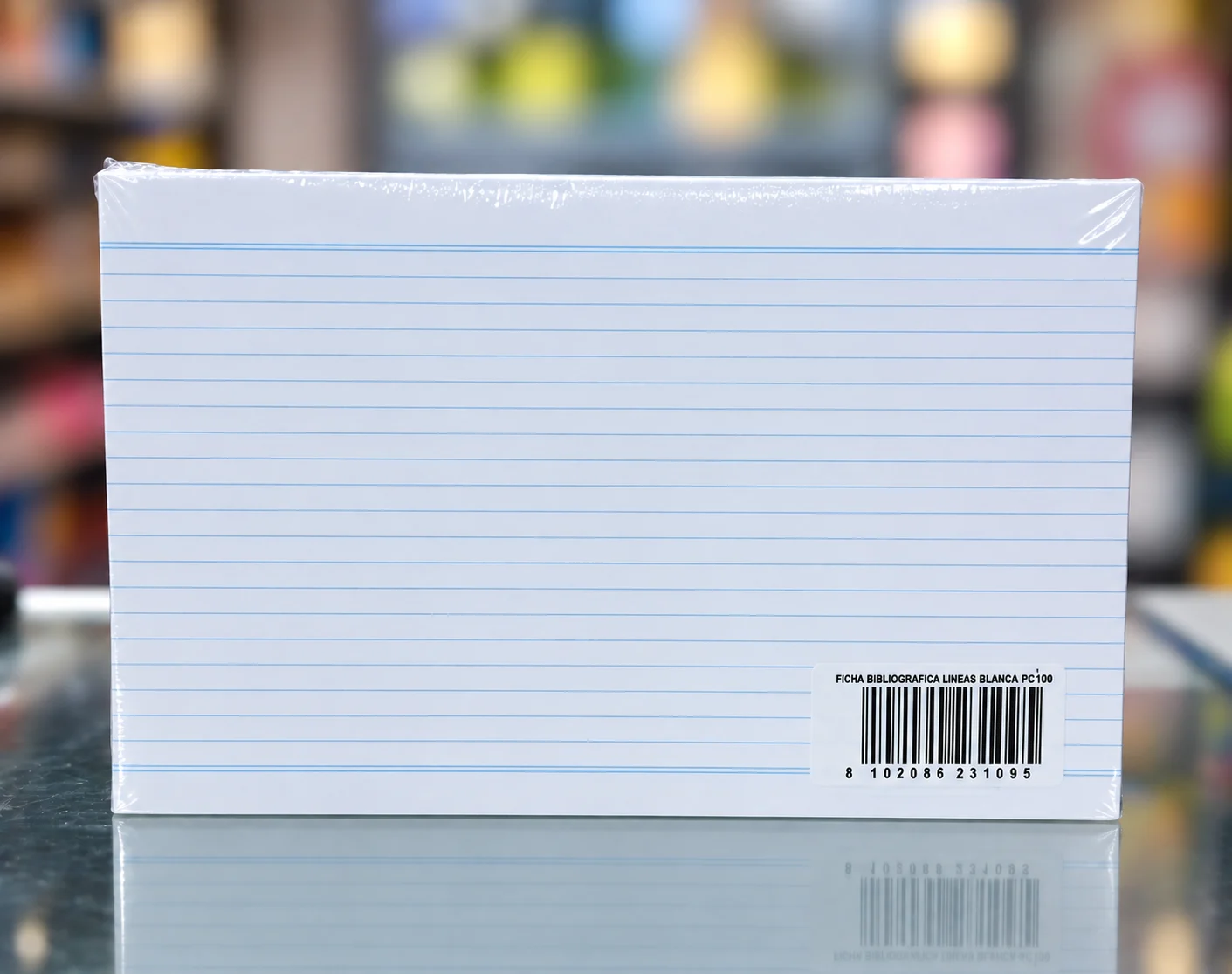 Ficha bibliografica linea blanco 5*8 x ciento