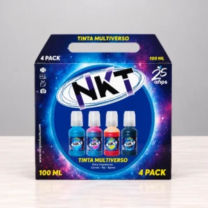 Tinta para impresora 4 colores 100ml NKT