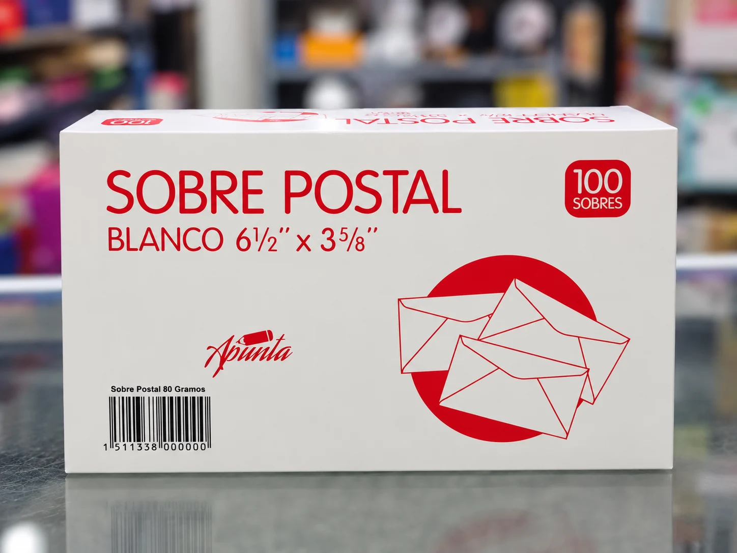 ciento sobre postal Apunta blanco