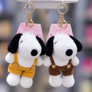 Llaveros Snoopy overol Bunny