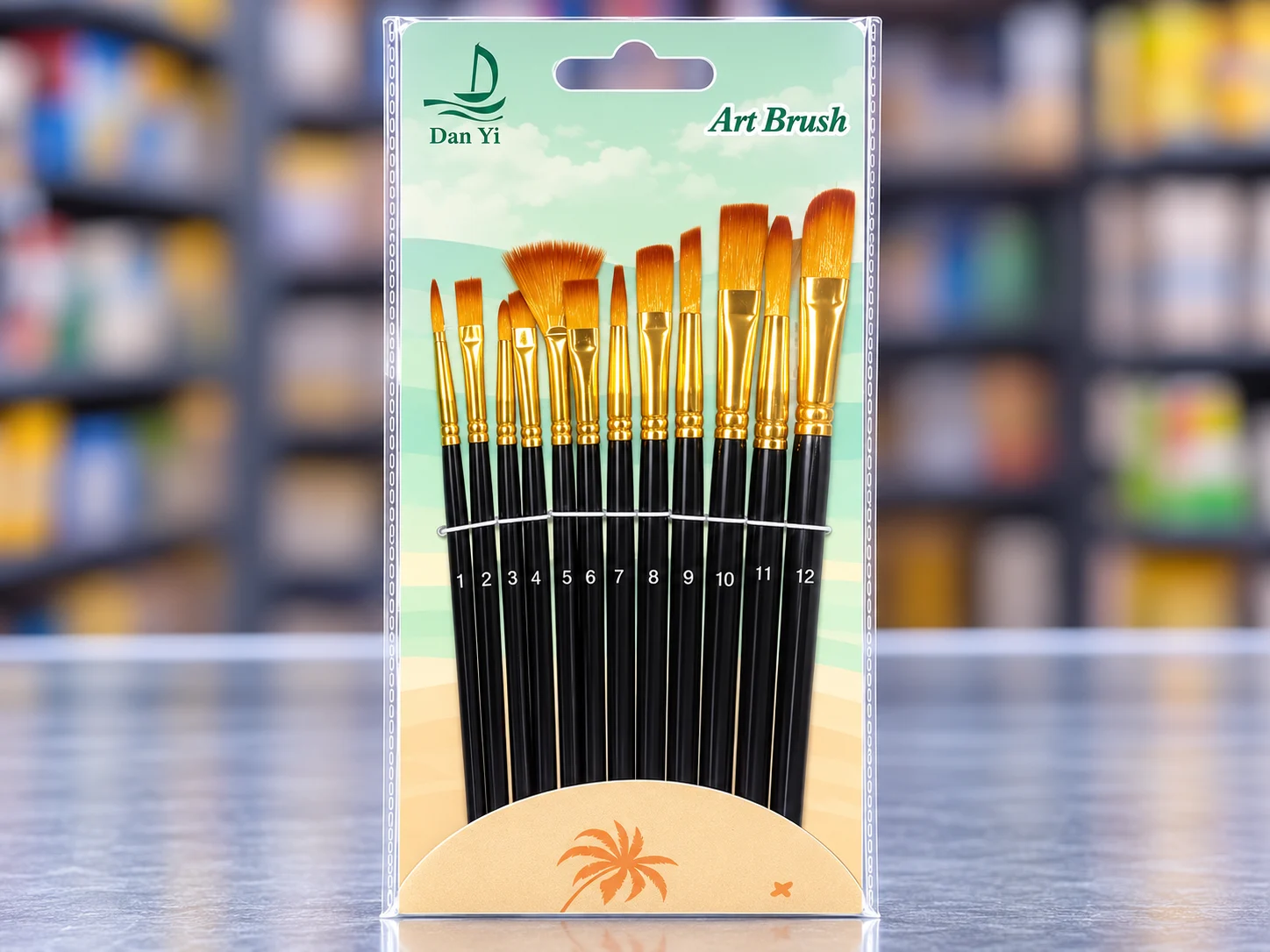 Juegos de pinceles Art Brush 20525 Dan Yi
