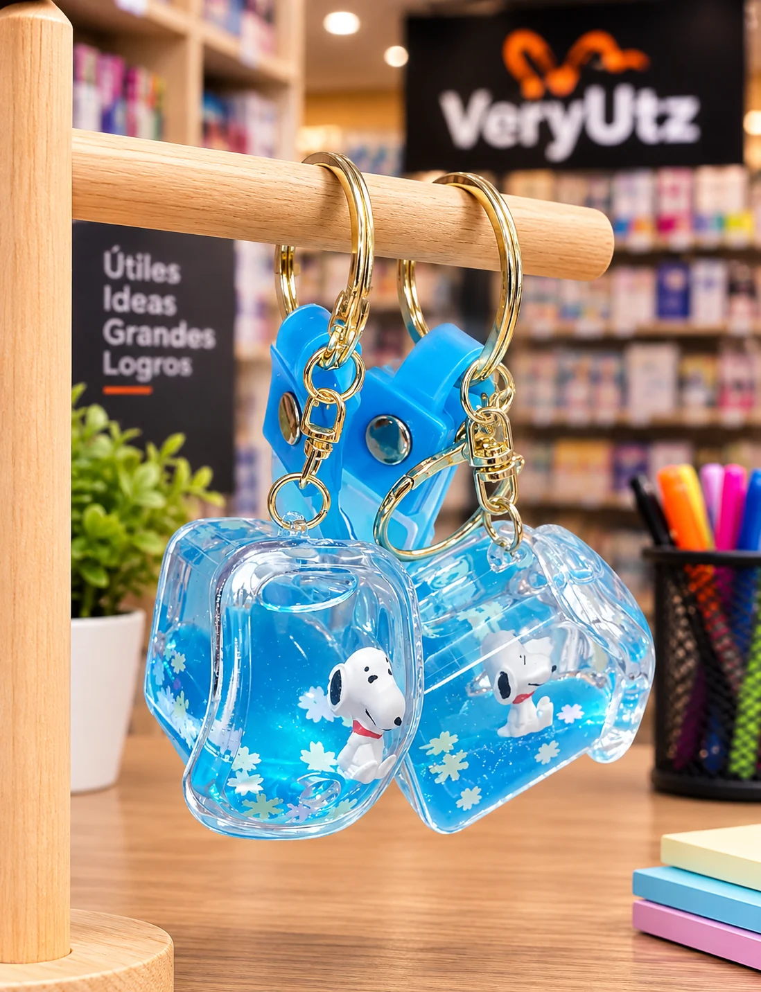 Llaveros Snoopy casa