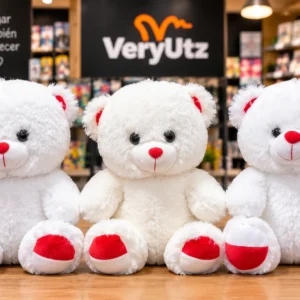 Peluche Oso Blanco 30 cm