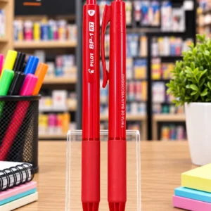 Lapicero aceite BP-1RT-F-R con grip ROJO x unidad Pilot
