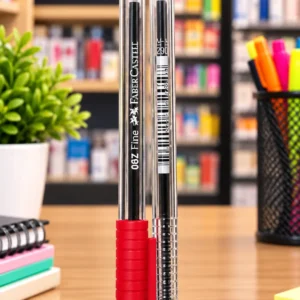Lapicero Faber castell punto fino ROJO 0.7
