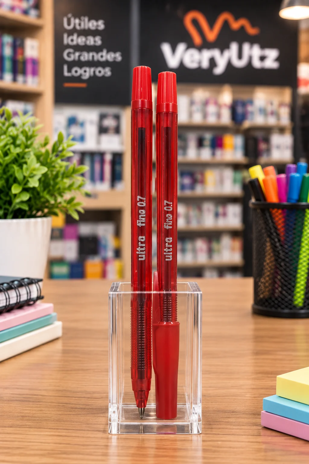 Lapicero Bolik Rojo 0.7 x unidad