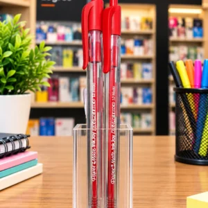 Lapicero Kilometrico paper mate retractil ROJO x unidad