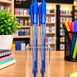 Lapicero Kilometrico paper mate retractil AZUL x unidad