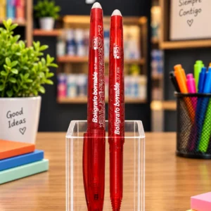 Lapicero borrable 0.7 mm Rojo FAST