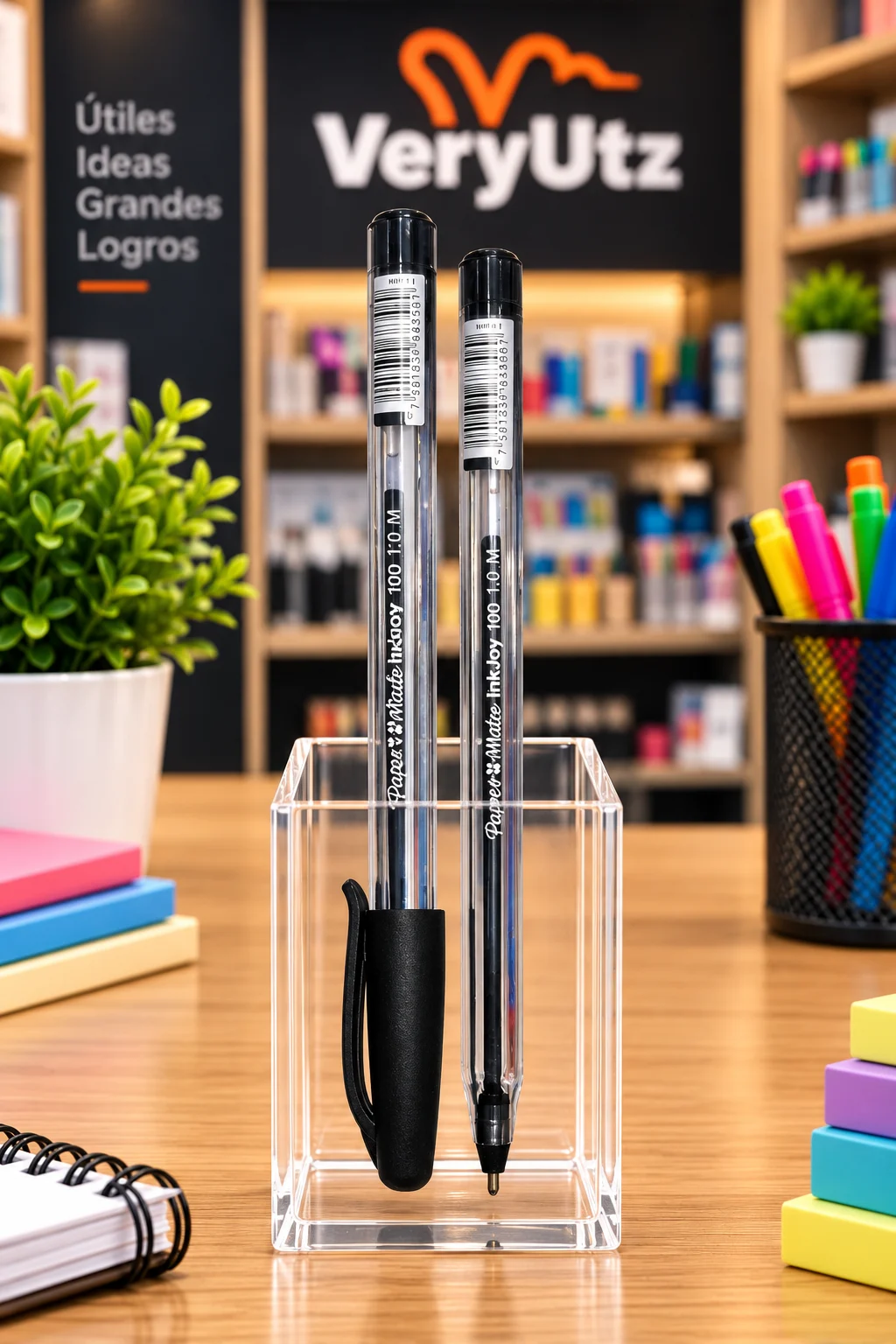 Lapicero Kilometrico Paper-Mate NEGRO x unidad