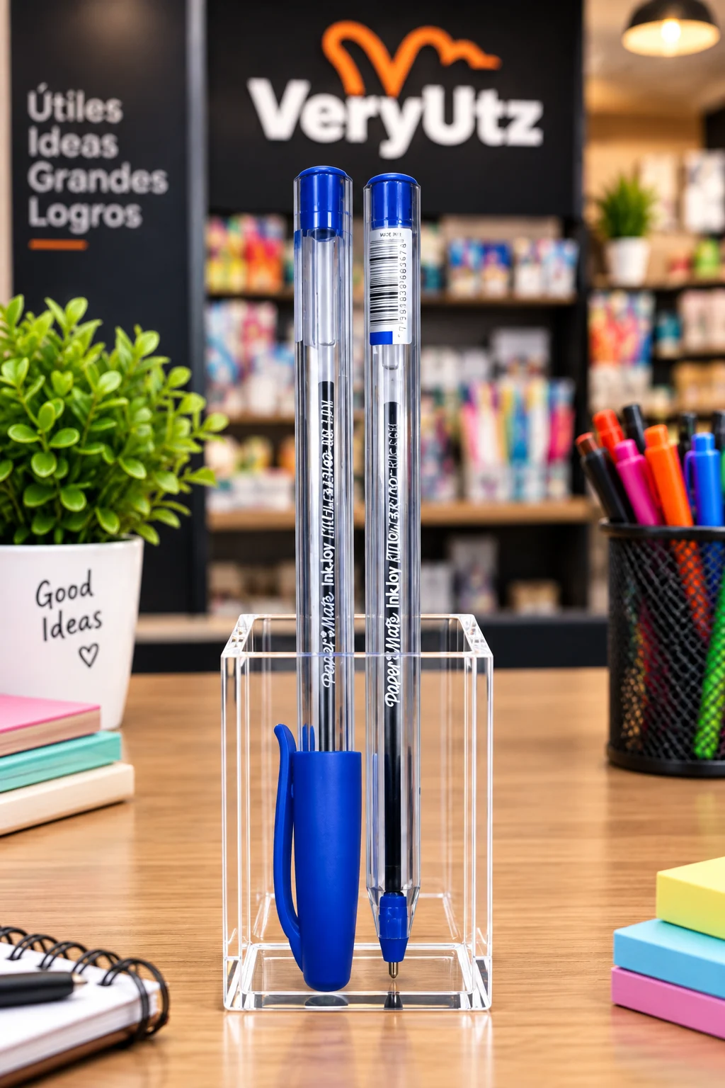 Lapicero Kilometrico Paper-Mate azul x unidad