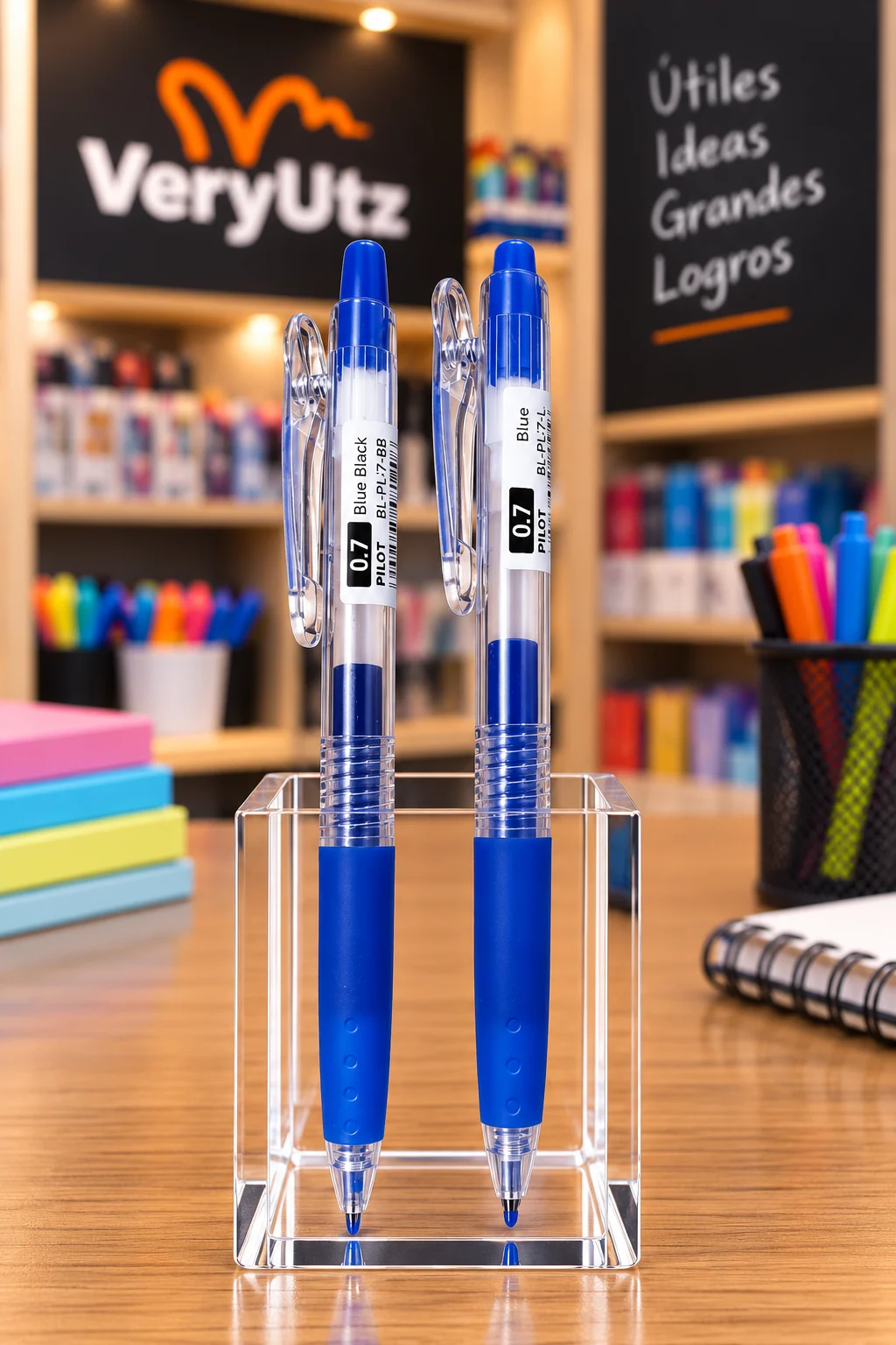 Lapicero pilot BL-PL-7-B 0.7 poplol AZUL