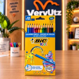 Crayon Madera 12 colores Bic kids colouring