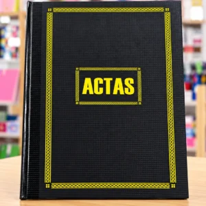 Libro empastado 50 hojas actas