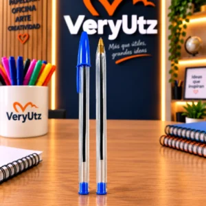 Lapicero Bic azul x unidad