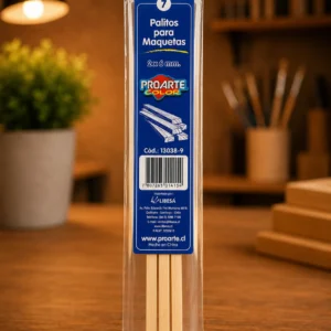 7 Palitos para maquetas 2x6mm proarte