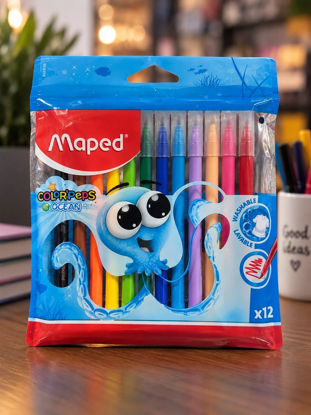 Marcador 12 colores Maped ocean