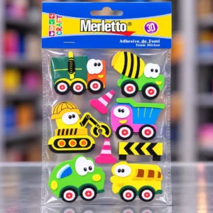 Figuras foamy adhe transporte 785-5503946