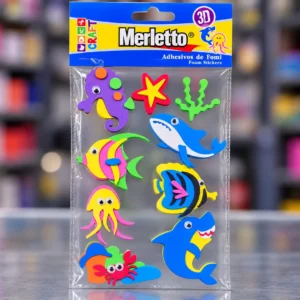 Figuras foamy adhe animales marinos 785-5502655