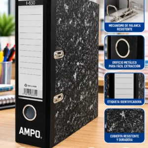 Archivador carta AMPO T-830