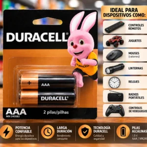 Batería duracell AAA 3A