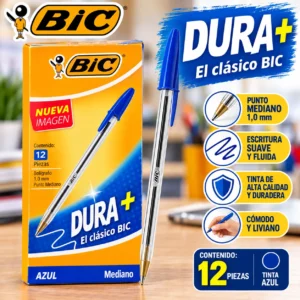 Caja 12 Lapicero BIC azul