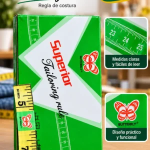 Caja 12 metros de sastre