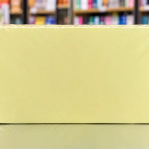 Ficha bibliografica liso amarrillo 5*8 x ciento