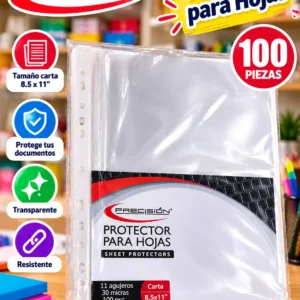 Fundas / protector hojas carta Precision