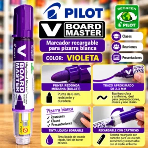 Marcador para pizarra VIOLETA-MORADO Pilot